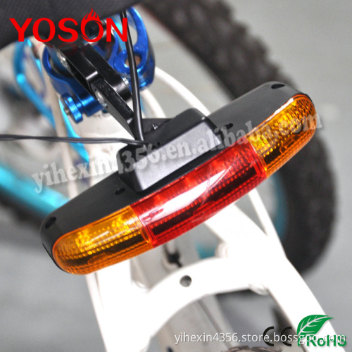 3 Red Led 4 Yellow Led Multifunctional Bike Turn Signal Brake Light